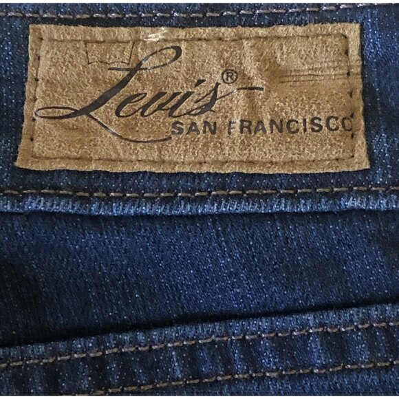 Levi’s San Francisco Demi Curve Skinny Blue Denim Jeans Women’s Size 0/25 - Picture 5 of 8